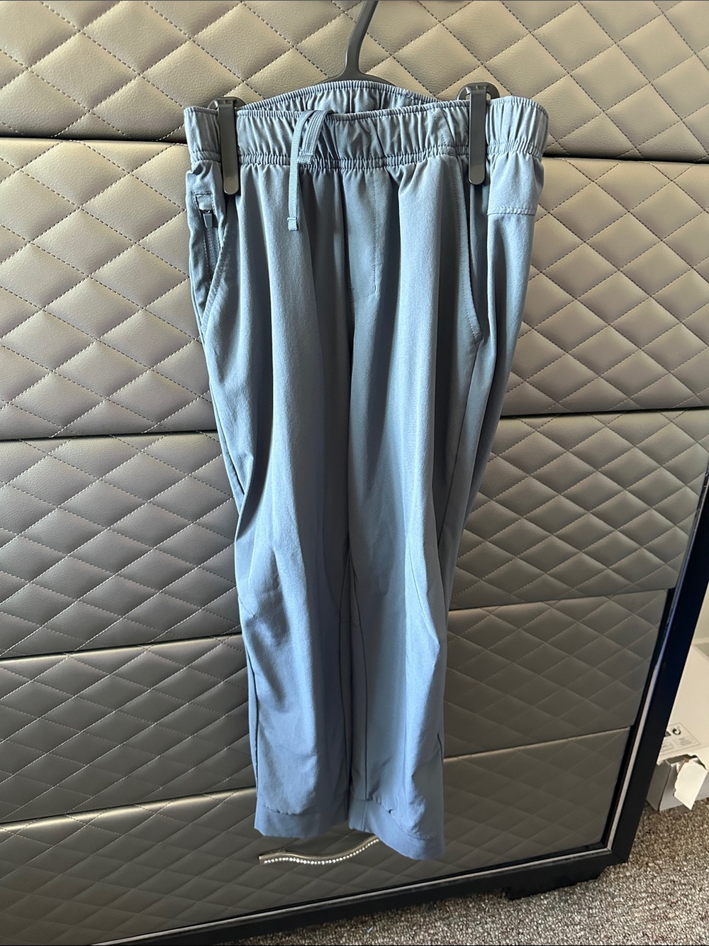 Boy’s Relaxed Drawstring Pants in gray